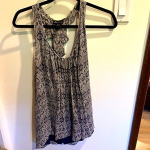 Ella Moss Racerback Silk Shirt